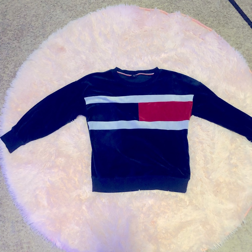 VELVET TOMMY HILFIGER SWEATSHIRT ORIGINAL